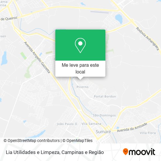 Lia Utilidades e Limpeza mapa