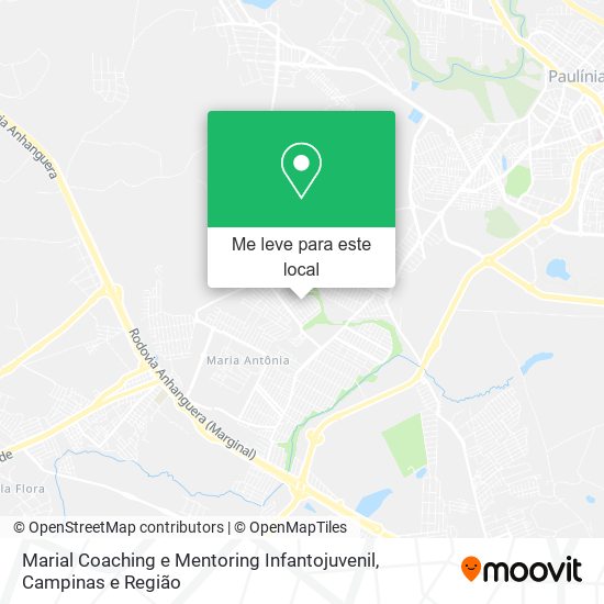 Marial Coaching e Mentoring Infantojuvenil mapa