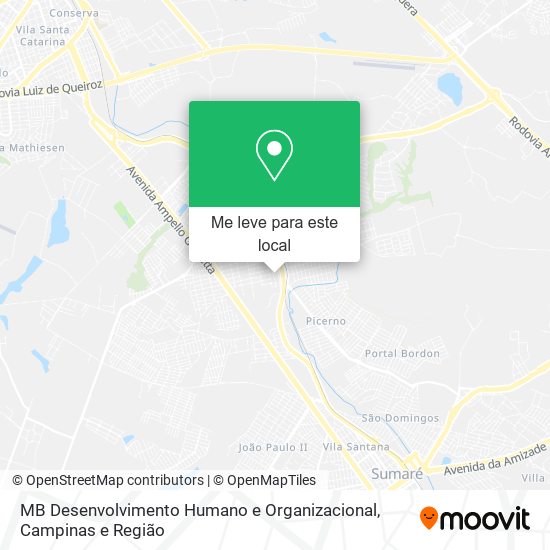 MB Desenvolvimento Humano e Organizacional mapa