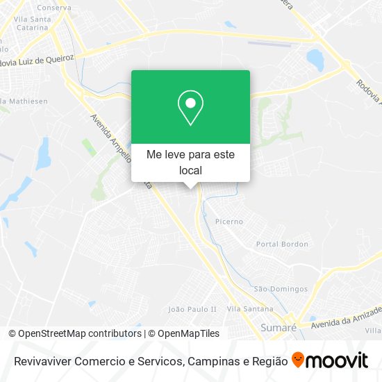 Revivaviver Comercio e Servicos mapa