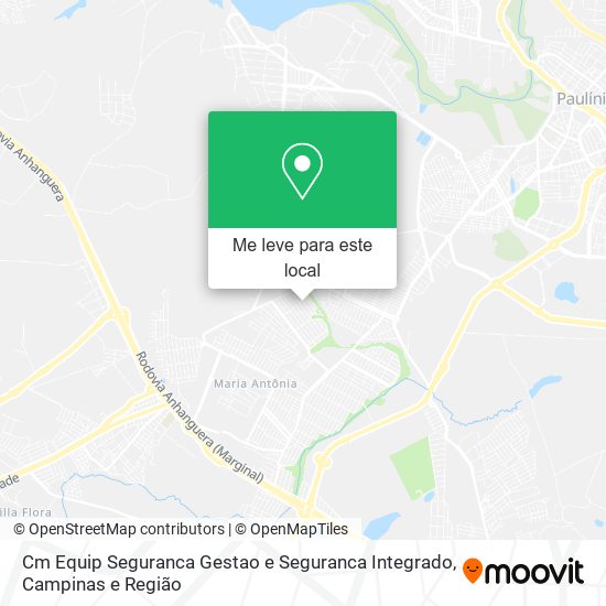 Cm Equip Seguranca Gestao e Seguranca Integrado mapa