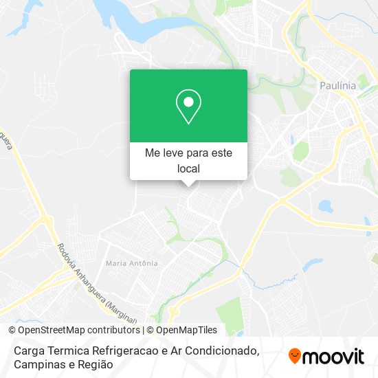 Carga Termica Refrigeracao e Ar Condicionado mapa