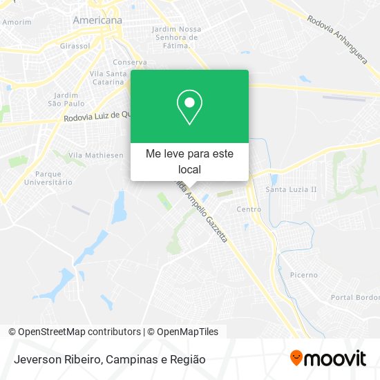 Jeverson Ribeiro mapa