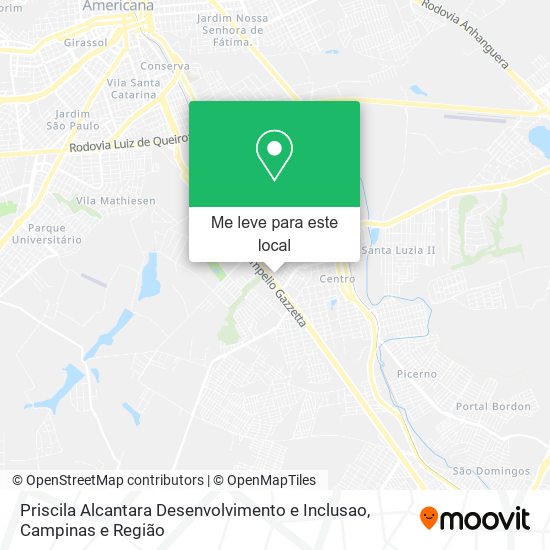 Priscila Alcantara Desenvolvimento e Inclusao mapa