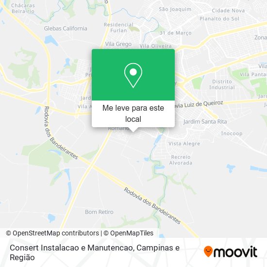 Consert Instalacao e Manutencao mapa