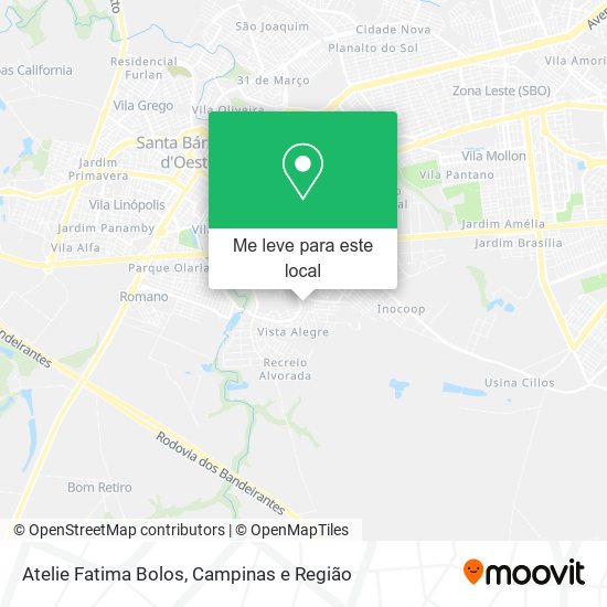 Atelie Fatima Bolos mapa