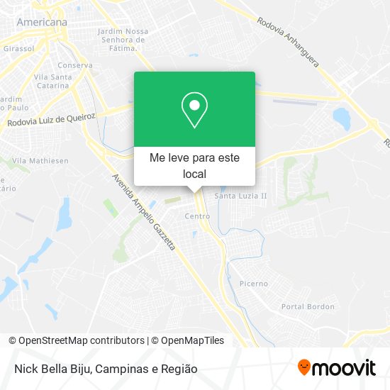 Nick Bella Biju mapa