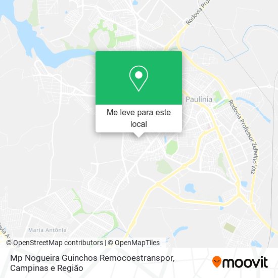 Mp Nogueira Guinchos Remocoestranspor mapa