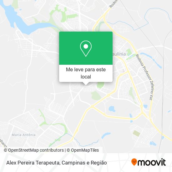 Alex Pereira Terapeuta mapa