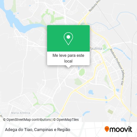 Adega do Tiao mapa