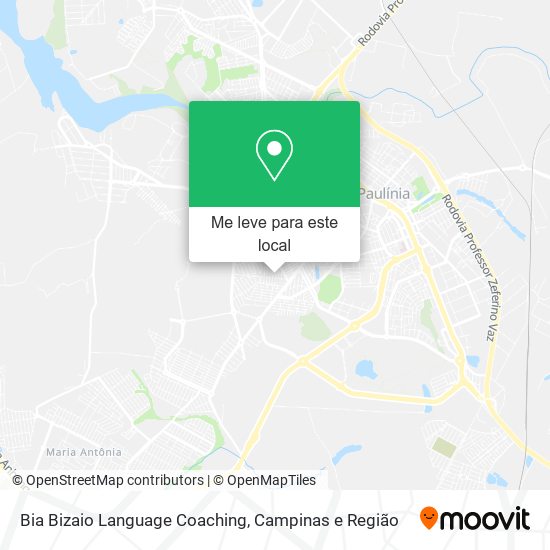 Bia Bizaio Language Coaching mapa