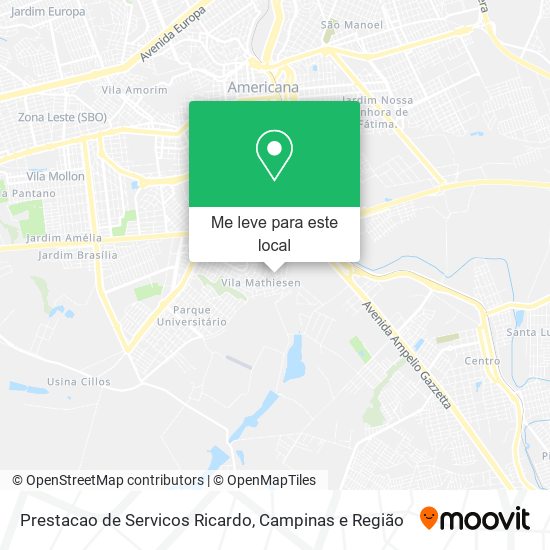 Prestacao de Servicos Ricardo mapa