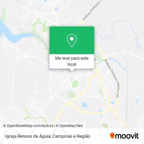 Igreja Renovo de Águia mapa