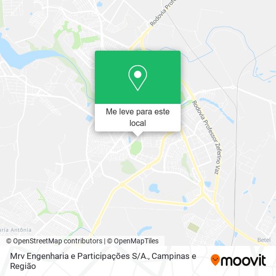 Mrv Engenharia e Participações S / A. mapa