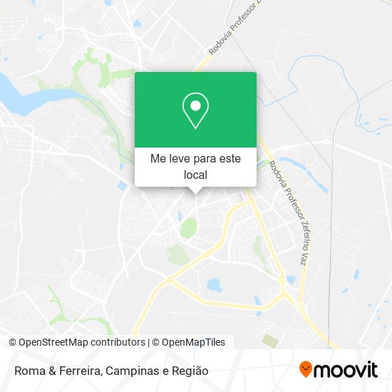 Roma & Ferreira mapa