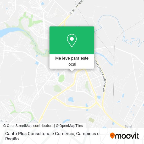 Canto Plus Consultoria e Comercio mapa