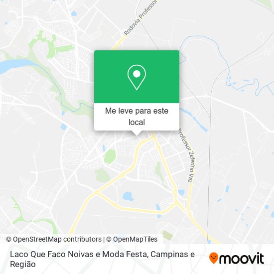 Laco Que Faco Noivas e Moda Festa mapa