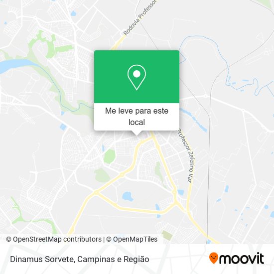 Dinamus Sorvete mapa