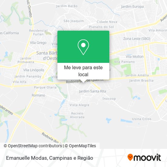 Emanuelle Modas mapa