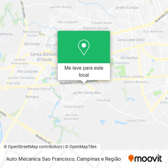 Auto Mecanica Sao Francisco mapa