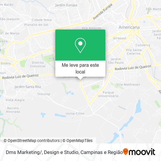 Dms Marketing / , Design e Studio mapa