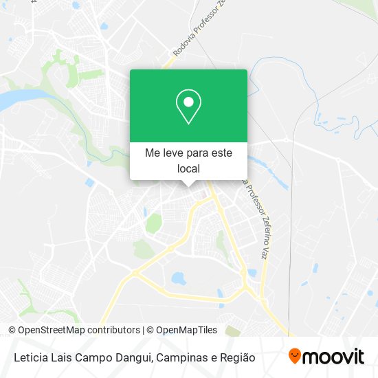 Leticia Lais Campo Dangui mapa
