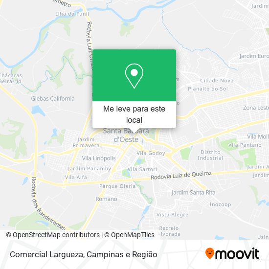 Comercial Largueza mapa