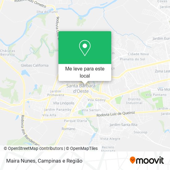 Maira Nunes mapa