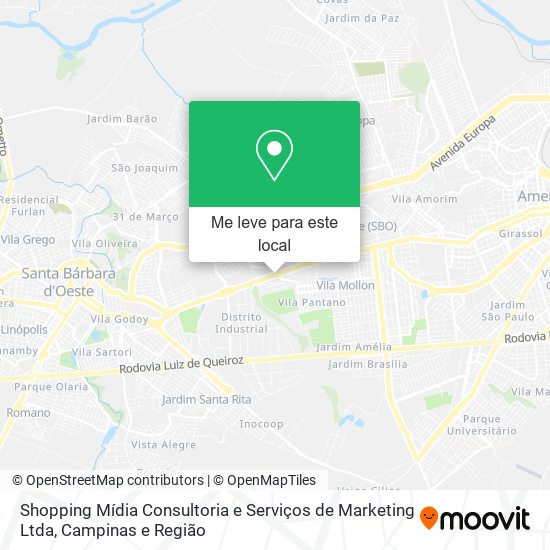 Shopping Mídia Consultoria e Serviços de Marketing Ltda mapa
