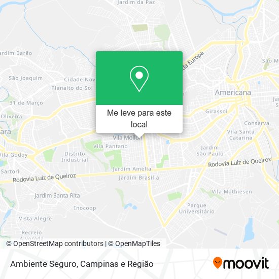 Ambiente Seguro mapa