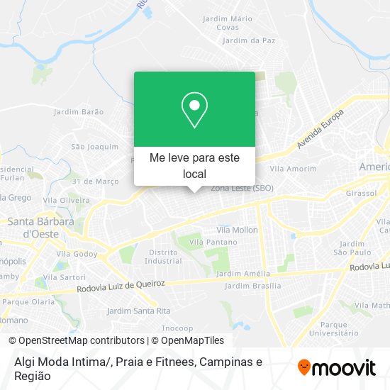 Algi Moda Intima / , Praia e Fitnees mapa
