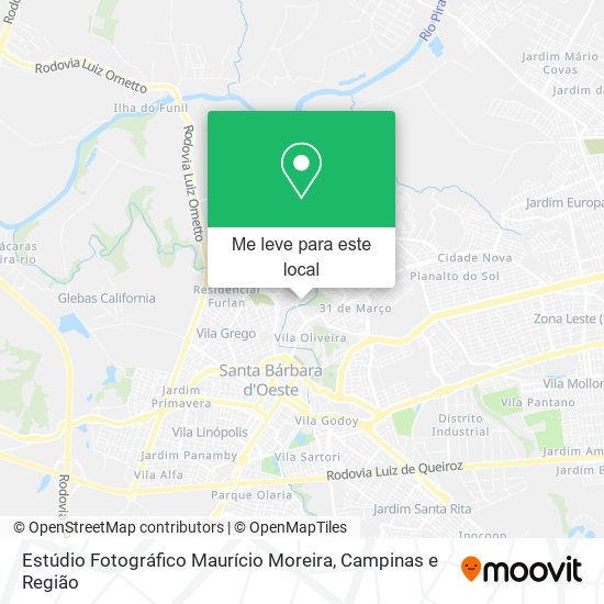 Estúdio Fotográfico Maurício Moreira mapa