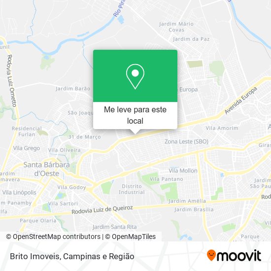 Brito Imoveis mapa