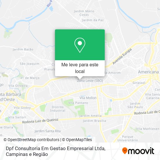 Dpf Consultoria Em Gestao Empresarial Ltda mapa