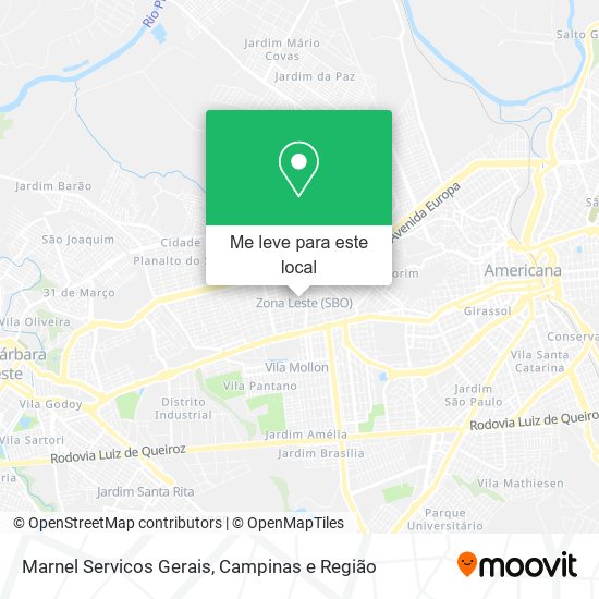 Marnel Servicos Gerais mapa