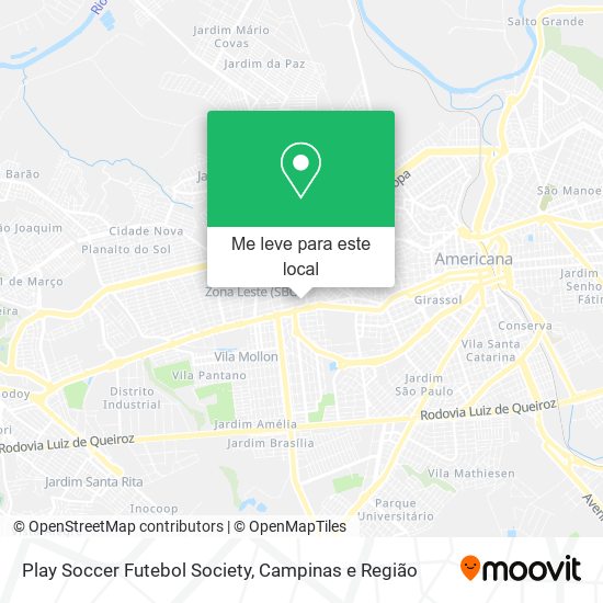 Play Soccer Futebol Society mapa