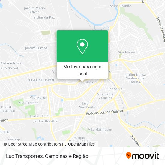 Luc Transportes mapa