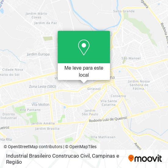 Industrial Brasileiro Construcao Civil mapa