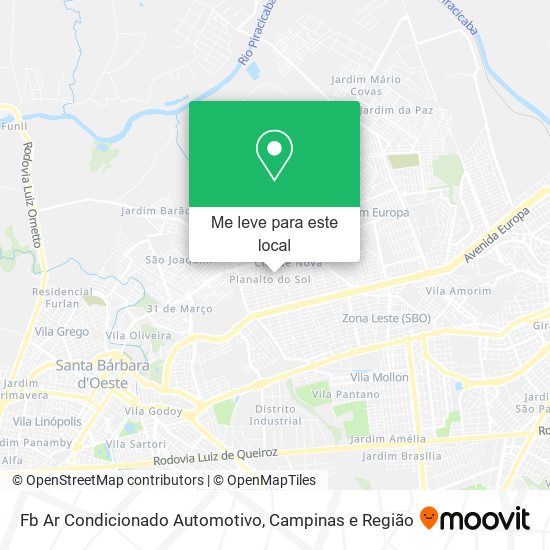 Fb Ar Condicionado Automotivo mapa