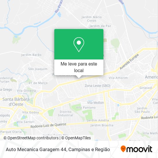 Auto Mecanica Garagem 44 mapa