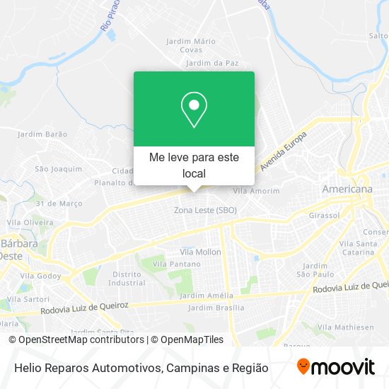 Helio Reparos Automotivos mapa