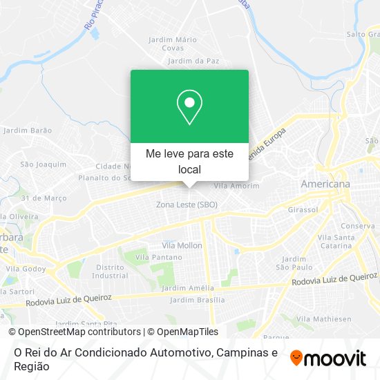 O Rei do Ar Condicionado Automotivo mapa