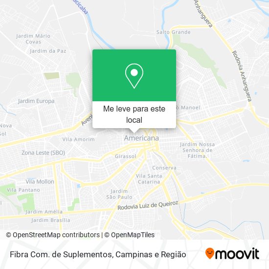 Fibra Com. de Suplementos mapa