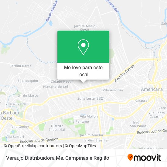 Veraujo Distribuidora Me mapa