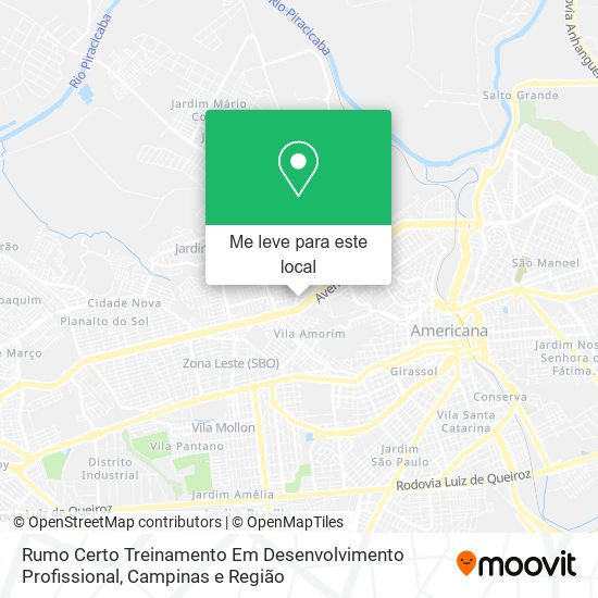 Rumo Certo Treinamento Em Desenvolvimento Profissional mapa