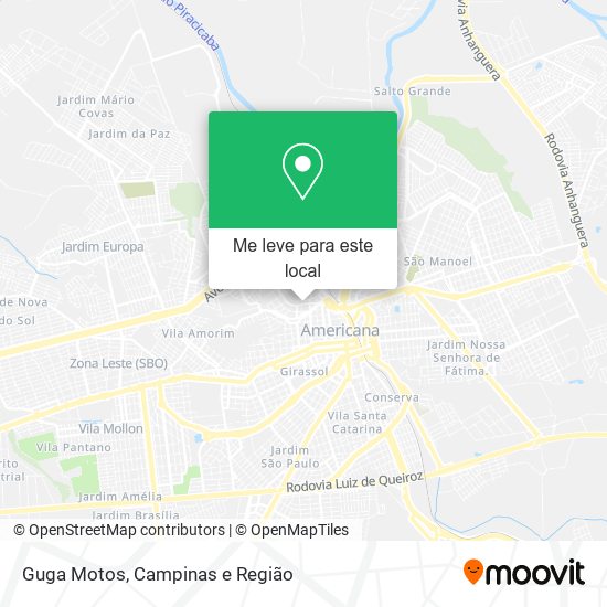 Guga Motos mapa