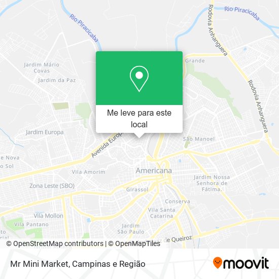 Mr Mini Market mapa