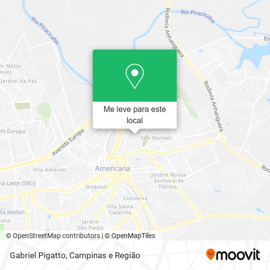 Gabriel Pigatto mapa