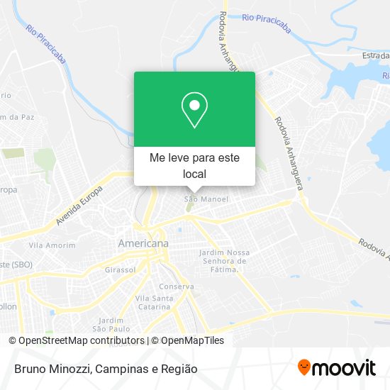 Bruno Minozzi mapa