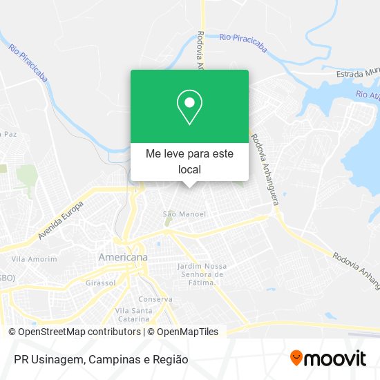 PR Usinagem mapa